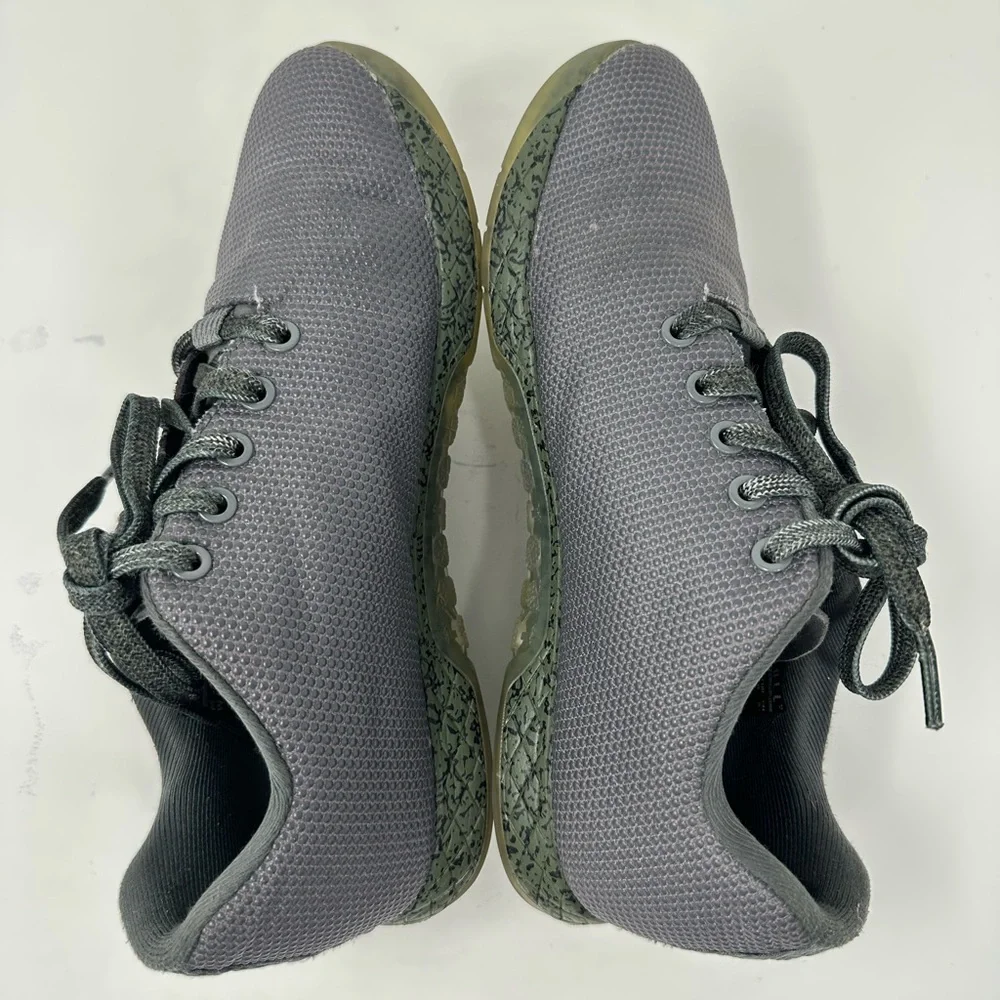 Nobull Superfabric Gray Shoes Unisex Workout Sneakers - Picture 3 of 15
